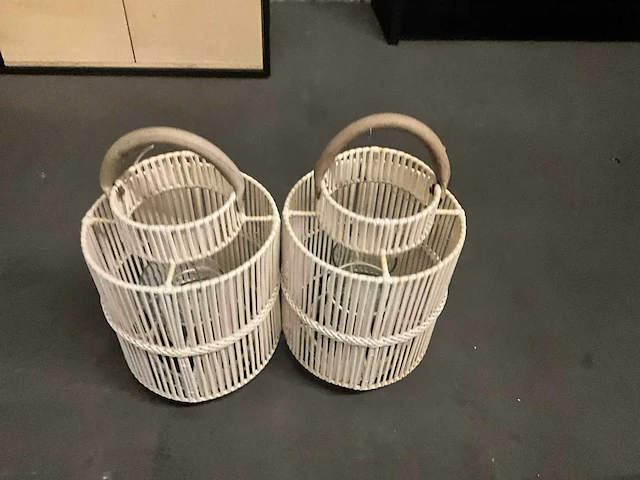 Riviera maison set van 2 windlichten - afbeelding 4 van  6