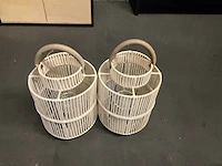 Riviera maison set van 2 windlichten - afbeelding 4 van  6