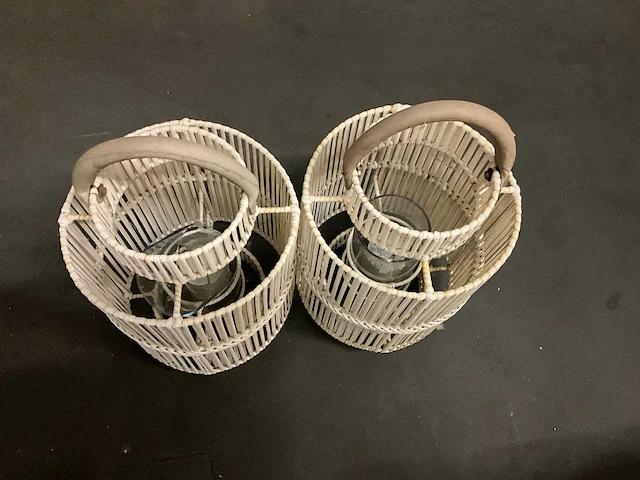 Riviera maison set van 2 windlichten - afbeelding 5 van  6