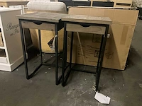 Riviera maison shelter island nachtkastje set van 2 - afbeelding 1 van  6