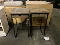 Riviera maison shelter island nachtkastje set van 2 - afbeelding 3 van  6