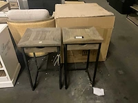 Riviera maison shelter island nachtkastje set van 2 - afbeelding 4 van  6