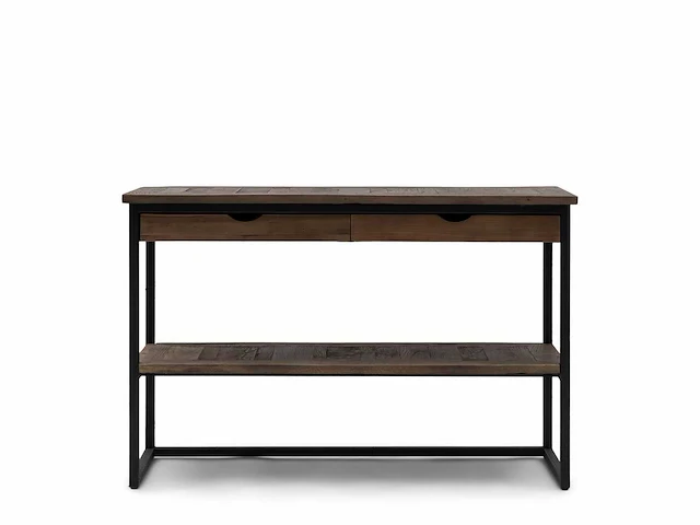 Rivièra maison shelter island side table met laden - afbeelding 3 van  6