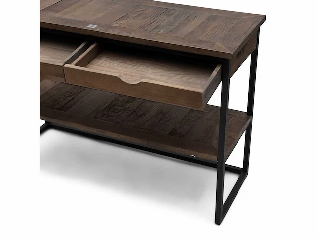 Rivièra maison shelter island side table met laden - afbeelding 4 van  6