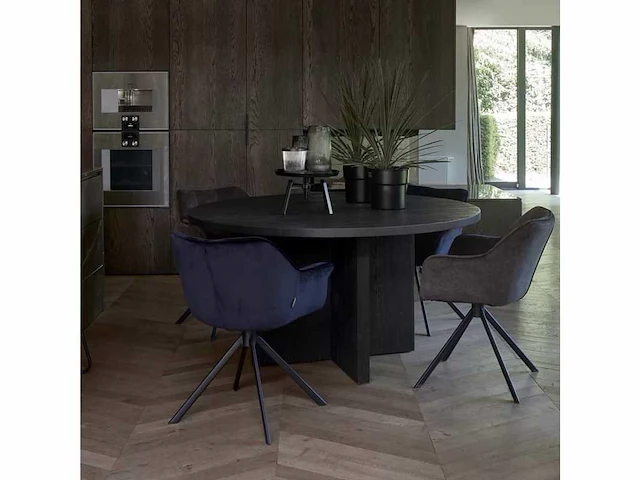 Rivièra maison sherwood ronde eetkamertafel 150 cm - afbeelding 3 van  7
