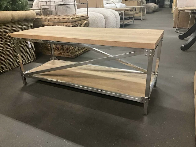 Riviera maison silver koffietafel - afbeelding 1 van  7