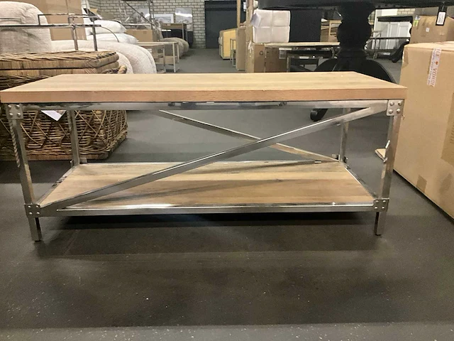 Riviera maison silver koffietafel - afbeelding 2 van  7