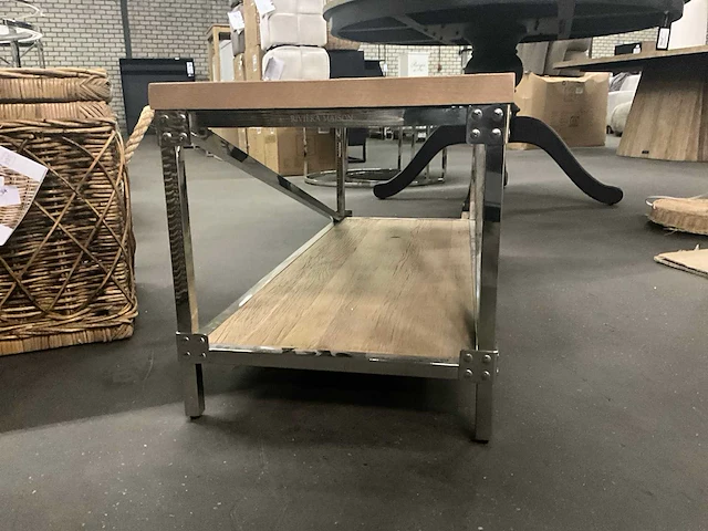 Riviera maison silver koffietafel - afbeelding 6 van  7