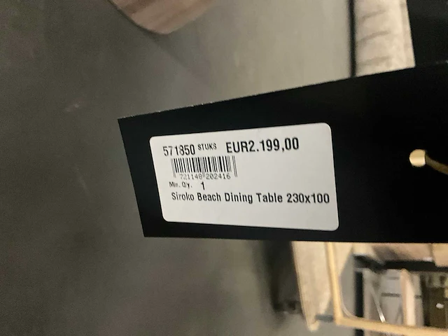 Riviera maison sirokko eetkamertafel - afbeelding 8 van  9