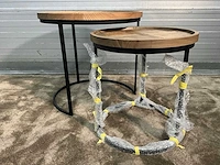 Rivièra maison soho bijzettafel set van 2 - afbeelding 1 van  6