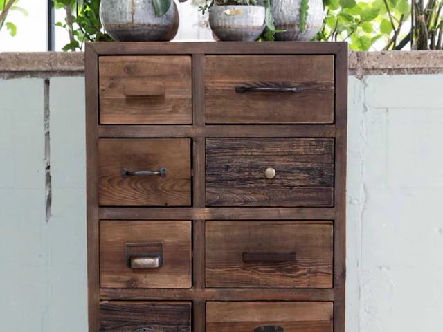 Rivièra maison spring street chest of drawers opbergkast - afbeelding 3 van  7