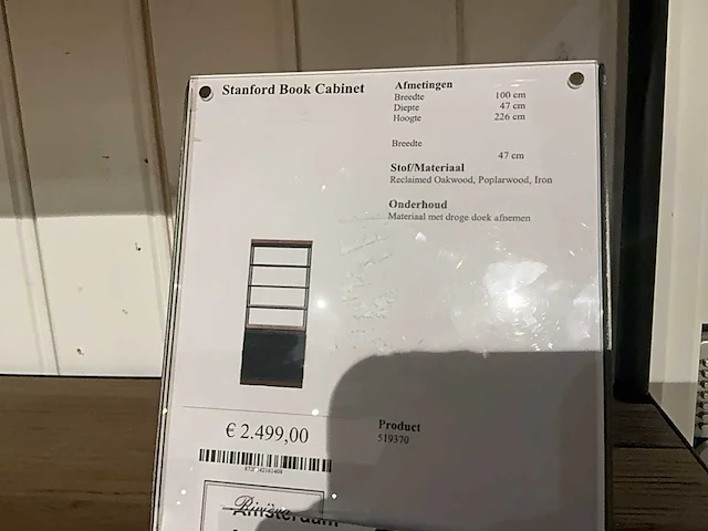 Rivièra maison stanford boekenkast - afbeelding 6 van  6