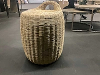 Riviera maison sumit rieten bijzetstoel - afbeelding 2 van  5