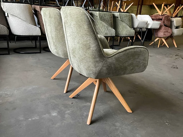 Riviera maison urbino draaibare eetkamerstoel (2x) - afbeelding 3 van  14