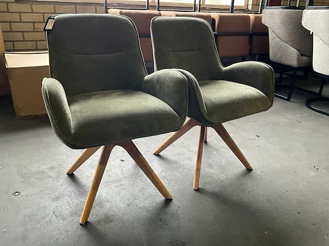 Riviera maison urbino draaibare eetkamerstoel (2x) - afbeelding 9 van  14