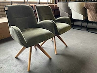 Riviera maison urbino draaibare eetkamerstoel (2x) - afbeelding 10 van  14