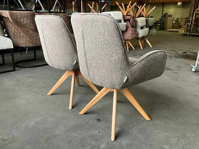 Riviera maison urbino draaibare eetkamerstoel (2x) - afbeelding 2 van  11