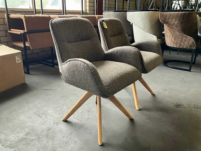 Riviera maison urbino draaibare eetkamerstoel (2x) - afbeelding 7 van  11