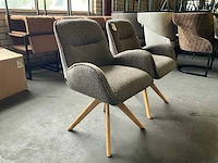 Riviera maison urbino draaibare eetkamerstoel (2x) - afbeelding 7 van  11