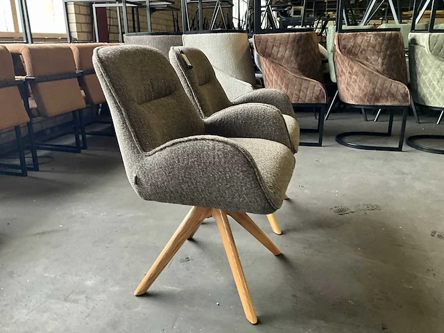 Riviera maison urbino draaibare eetkamerstoel (2x) - afbeelding 8 van  11