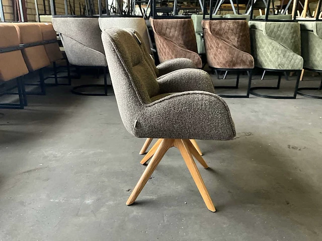 Riviera maison urbino draaibare eetkamerstoel (2x) - afbeelding 9 van  11