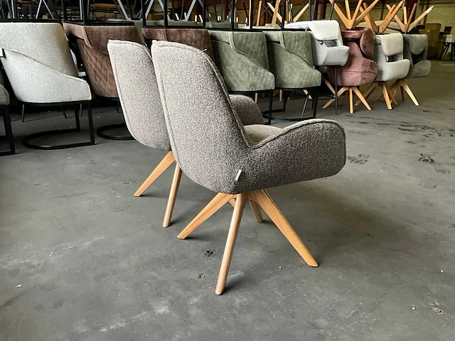 Riviera maison urbino draaibare eetkamerstoel (2x) - afbeelding 11 van  11