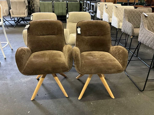 Riviera maison urbino draaibare eetkamerstoel (4x) - afbeelding 6 van  12