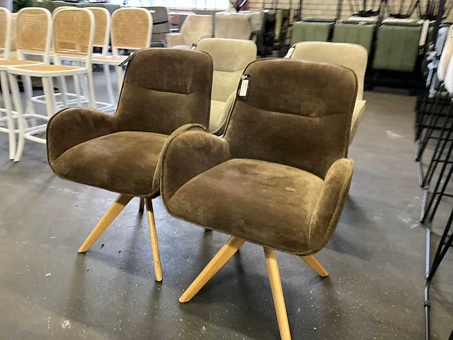 Riviera maison urbino draaibare eetkamerstoel (4x) - afbeelding 7 van  12