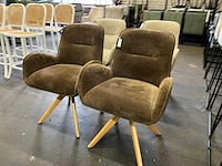 Riviera maison urbino draaibare eetkamerstoel (4x) - afbeelding 7 van  12