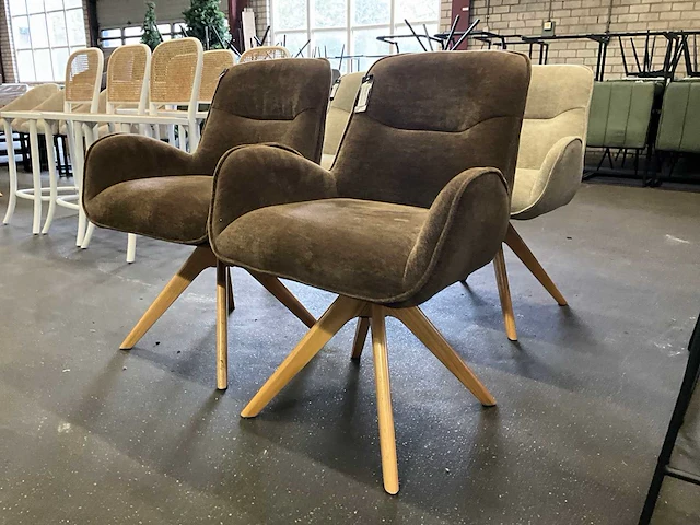 Riviera maison urbino draaibare eetkamerstoel (4x) - afbeelding 8 van  12