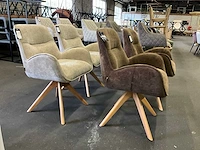 Riviera maison urbino draaibare eetkamerstoel (4x) - afbeelding 9 van  12