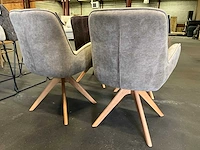 Riviera maison urbino draaibare eetkamerstoel (4x) - afbeelding 10 van  12