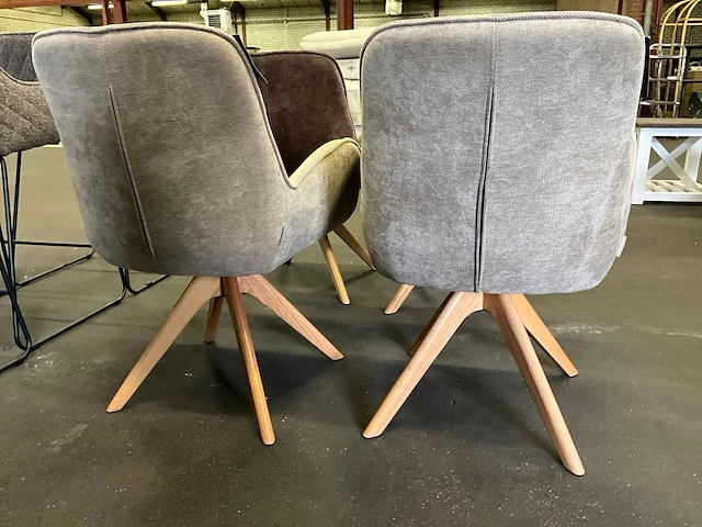 Riviera maison urbino draaibare eetkamerstoel (4x) - afbeelding 11 van  12