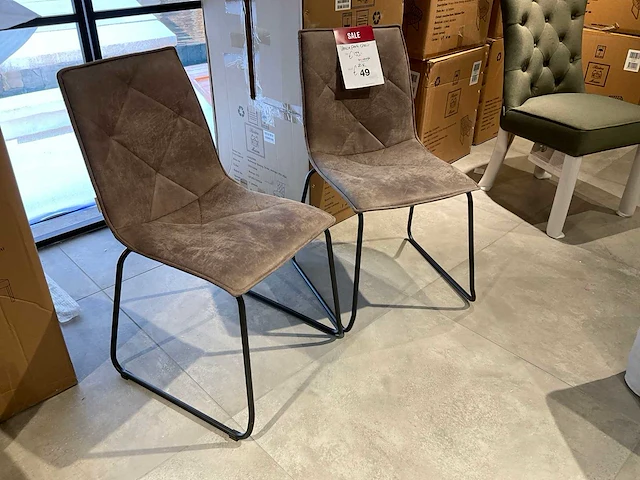 Rivièra maison venice park eetkamerstoel (2x) - afbeelding 1 van  4