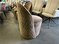 Riviera maison verrijdbare eetkamerstoel (4x) - afbeelding 5 van  7