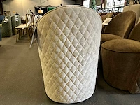 Riviera maison verrijdbare eetkamerstoel (4x) - afbeelding 6 van  7