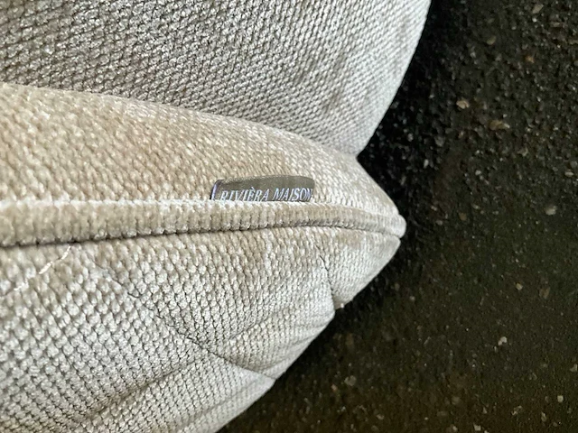 Riviera maison verrijdbare eetkamerstoel (4x) - afbeelding 7 van  7