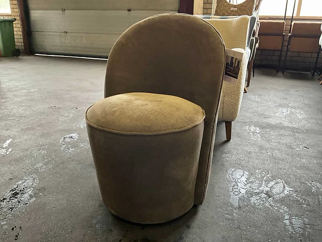 Riviera maison verrijdbare eetkamerstoel - afbeelding 1 van  9