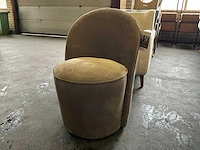 Riviera maison verrijdbare eetkamerstoel - afbeelding 1 van  9