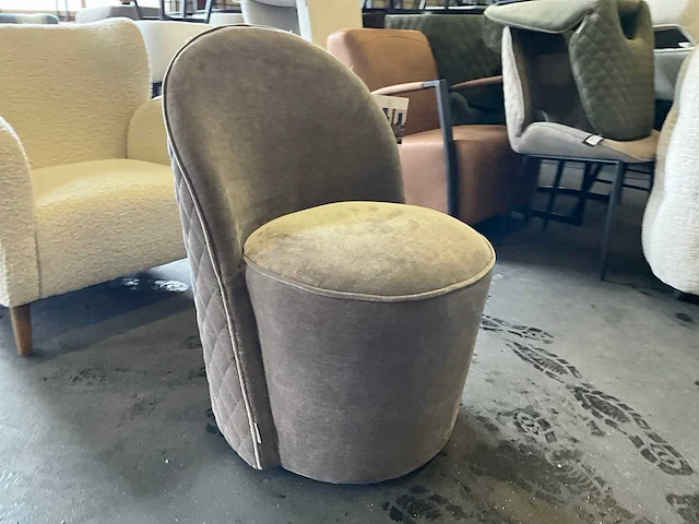 Riviera maison verrijdbare eetkamerstoel - afbeelding 5 van  9