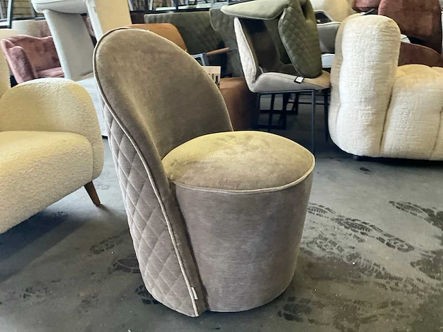 Riviera maison verrijdbare eetkamerstoel - afbeelding 6 van  9