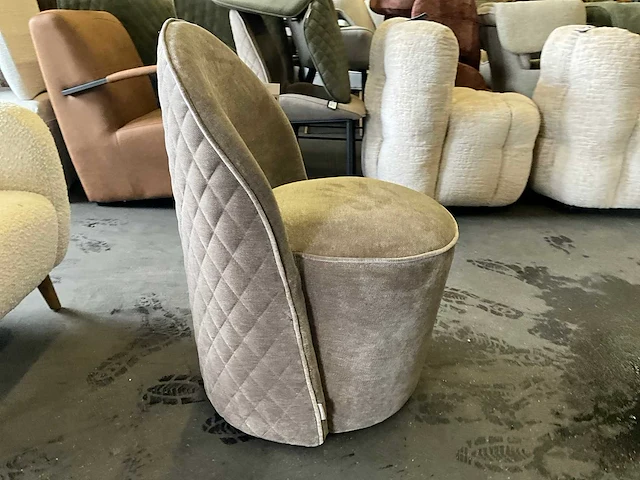 Riviera maison verrijdbare eetkamerstoel - afbeelding 7 van  9