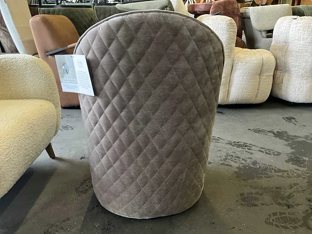 Riviera maison verrijdbare eetkamerstoel - afbeelding 8 van  9