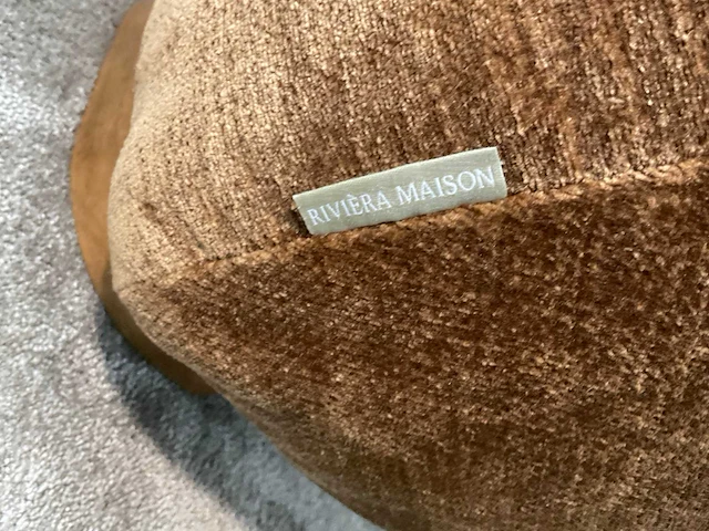 Rivièra maison vicenza lounge poef - afbeelding 6 van  8