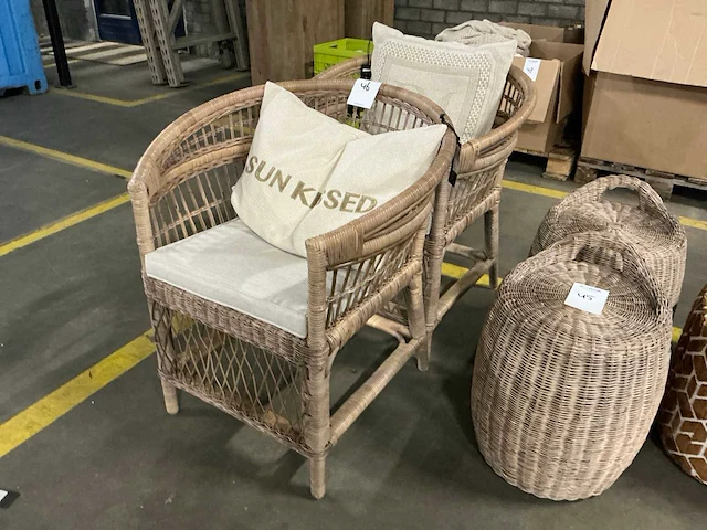 Rivièra maison victoria falls fauteuil (2x) - afbeelding 1 van  4