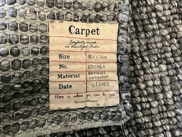 Riviera maison vloerkleed - afbeelding 6 van  6