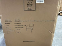 Rivièra maison waverly dac eetkamerstoel (4x) - afbeelding 4 van  12