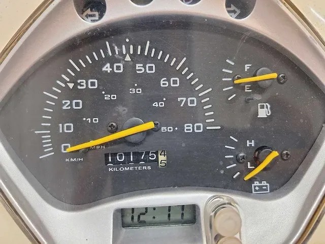 Riya ry50qt-16 riva 25 km snorscooter 4takt - afbeelding 4 van  7