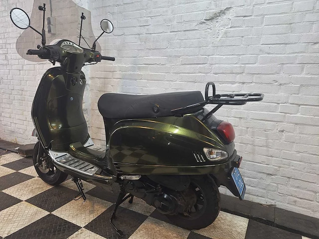 Riya ty50qt-k riva 25 km snorscooter 4takt - afbeelding 3 van  7