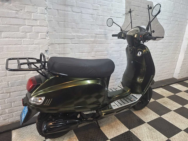 Riya ty50qt-k riva 25 km snorscooter 4takt - afbeelding 7 van  7